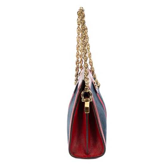 Gucci Small GG Ophidia Small en Marina Cuero de ternero - Image 4