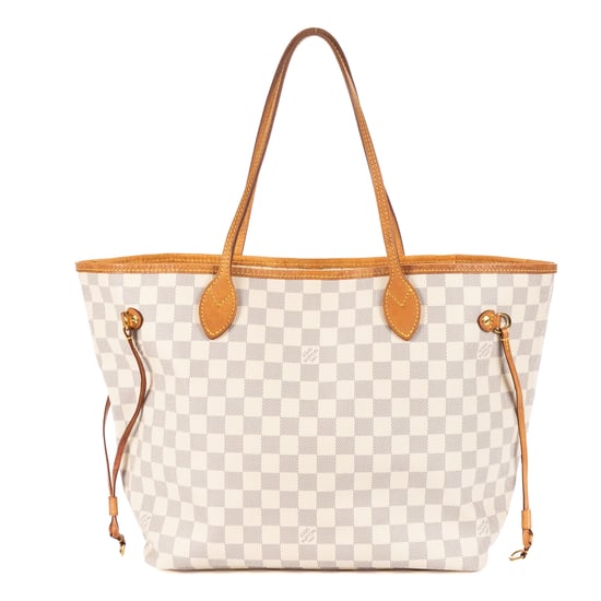 Louis Vuitton Neverfull MM en marfil Lienzo recubierto - Image 1