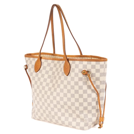 Louis Vuitton Neverfull MM en marfil Lienzo recubierto - Image 2