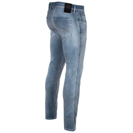 Replay Anbass Hyperflex Bio Slim Fit Jeans - Mid Blue Fade - Image 4