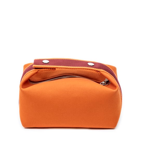 Hermès Bride-A-Brac Case PM en  naranja Lienzo - Image 5