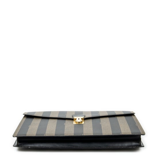 Fendi Envelope Document Case en caqui Lienzo recubierto - Image 6