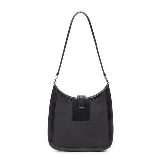 Gucci Vintage G Logo Hobo en negro Lienzo - Image 5