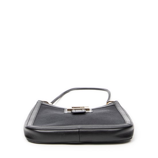 Gucci Vintage G Logo Hobo en negro Lienzo - Image 6
