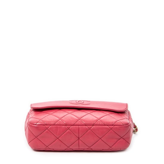 Chanel Small Tassel Camera Crossbody  en  rosa Cuero de ternero - Image 6