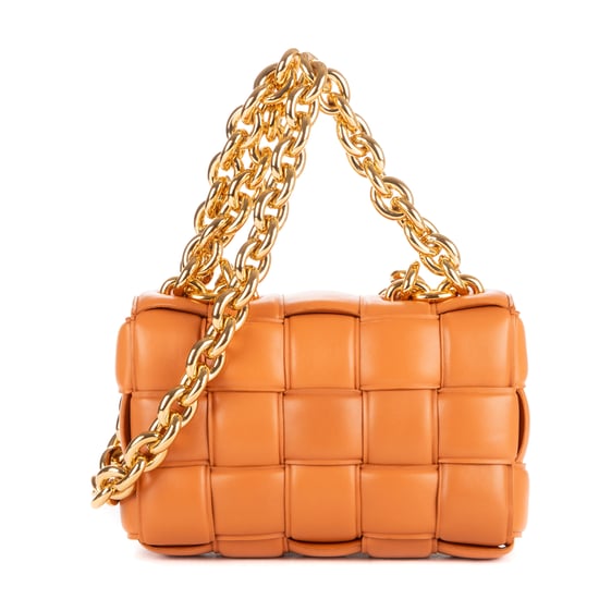 Bottega Veneta Chain Cassette en Bronceado Cuero de ternero - Image 4