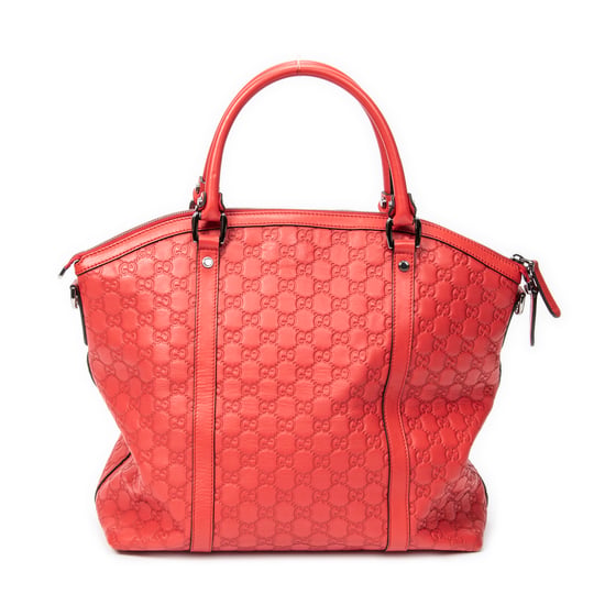 Gucci Medium Dome Top Handle  en  Red Cuero de ternero - Image 5
