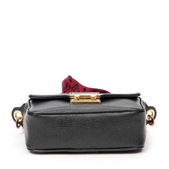 Miu Miu Pushlock Crossbody en negro Cuero de ternero - Image 6