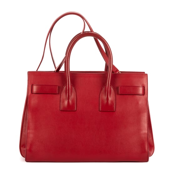 Yves Saint Laurent Sac De Jour Nano  en  Red Cuero de ternero - Image 4