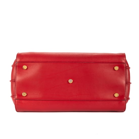 Yves Saint Laurent Sac De Jour Nano  en  Red Cuero de ternero - Image 6