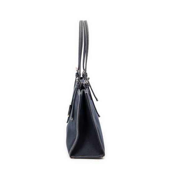 Fendi Vintage FF Marble Tote en Blue Lienzo - Image 3