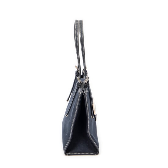 Fendi Vintage FF Marble Tote en Blue Lienzo - Image 4