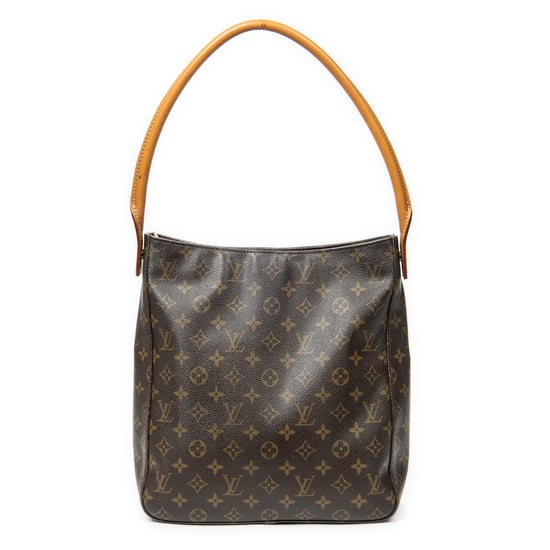 Louis Vuitton Looping GM en marrón Lienzo recubierto - Image 1