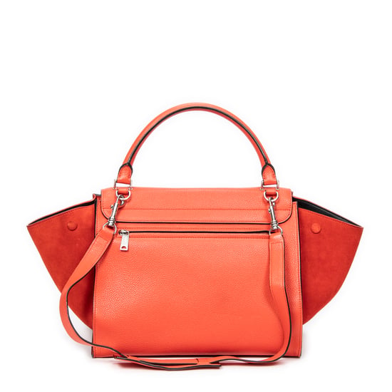 Celine Medium Trapeze  en  naranja Cuero de ternero - Image 5