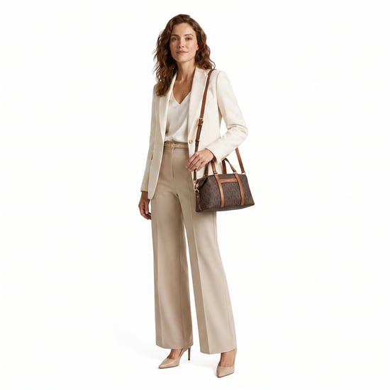 Bolso de mano para mujer Beck con correa de hombro removible 38H3GKNS1B - Image 3