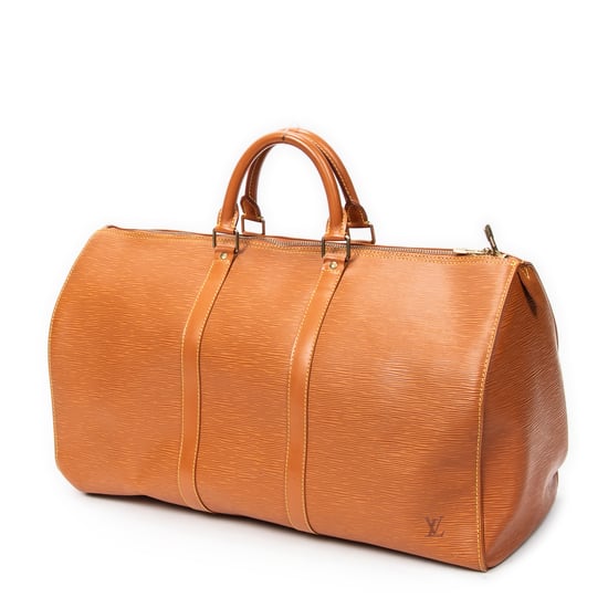 Louis Vuitton Keepall 50 en oro Cuero de ternero - Image 2