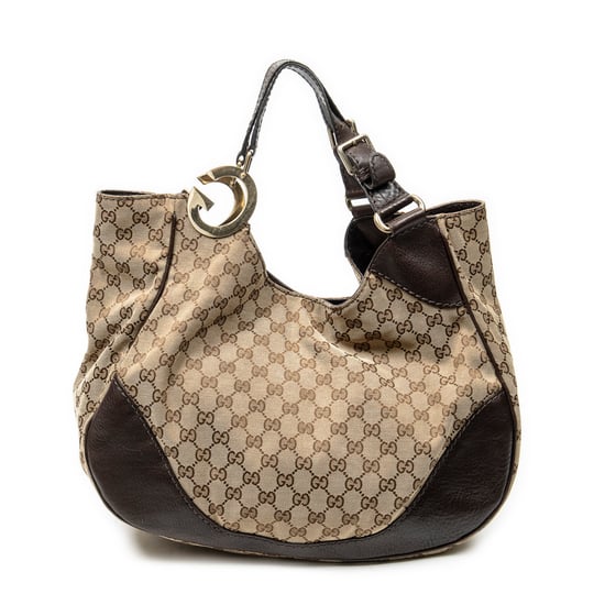 Gucci Charlotte Tote en beige Lienzo - Image 5