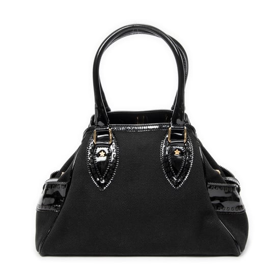 Fendi Small Du Jour Tote en negro Lienzo - Image 5