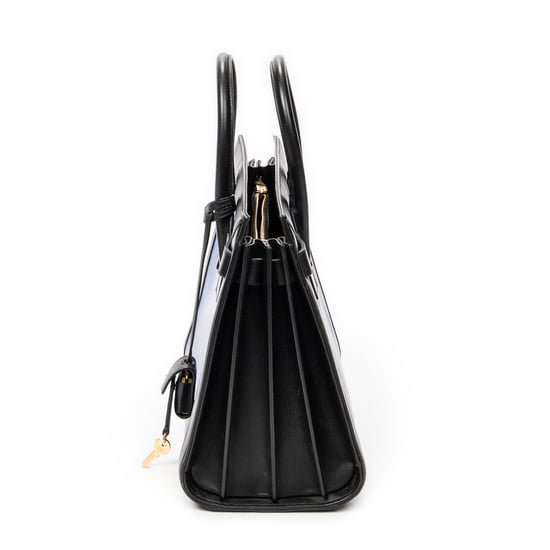 Yves Saint Laurent Small Sac de Jour  en  Blue Cuero de ternero - Image 3