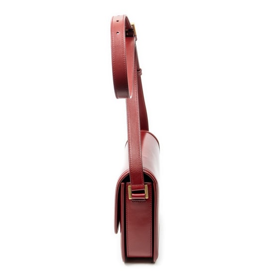 Yves Saint Laurent Medium Solferino en rojo Cuero de ternero - Image 3