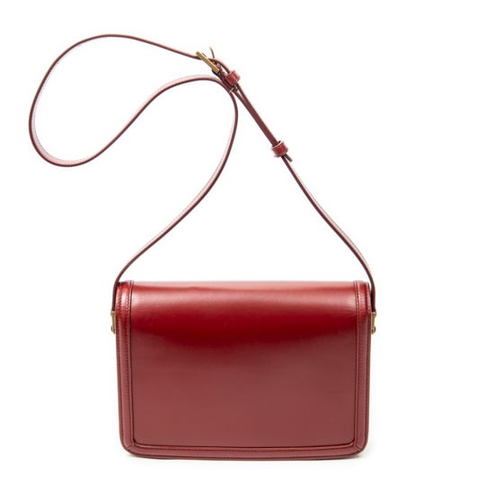 Yves Saint Laurent Medium Solferino en rojo Cuero de ternero - Image 5