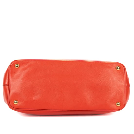 Prada Medium Galleria Tote Medium en  naranja Cuero de ternero - Image 6