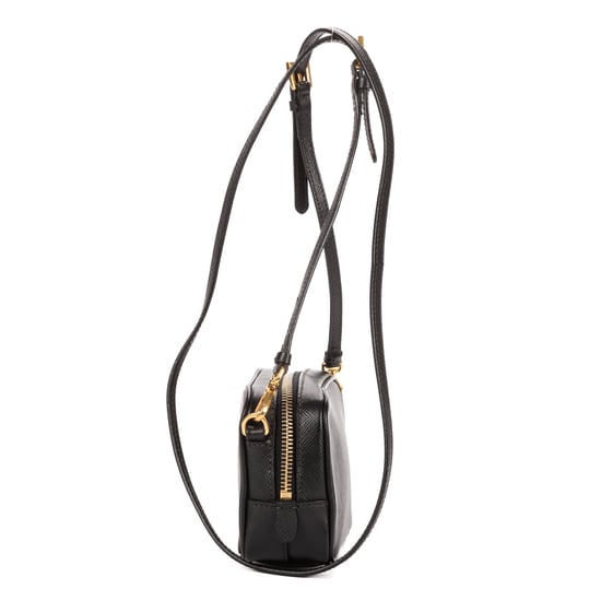 Prada Mini Zip Crossbody  en  negro Cuero de ternero - Image 3