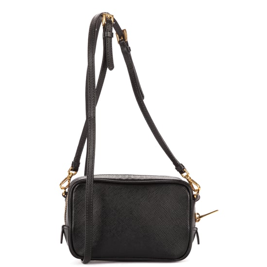 Prada Mini Zip Crossbody  en  negro Cuero de ternero - Image 5