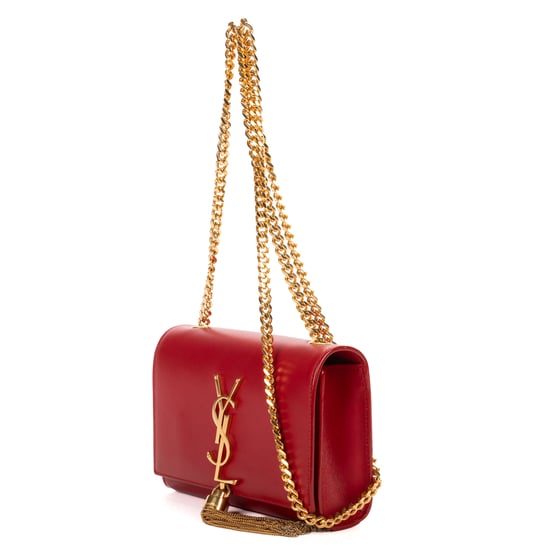 Yves Saint Laurent Mini Kate Tassel en rojo Cuero de ternero - Image 2
