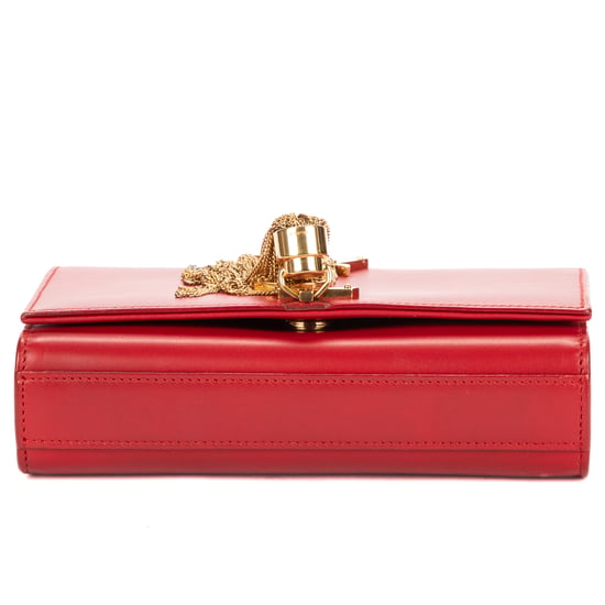 Yves Saint Laurent Mini Kate Tassel en rojo Cuero de ternero - Image 6