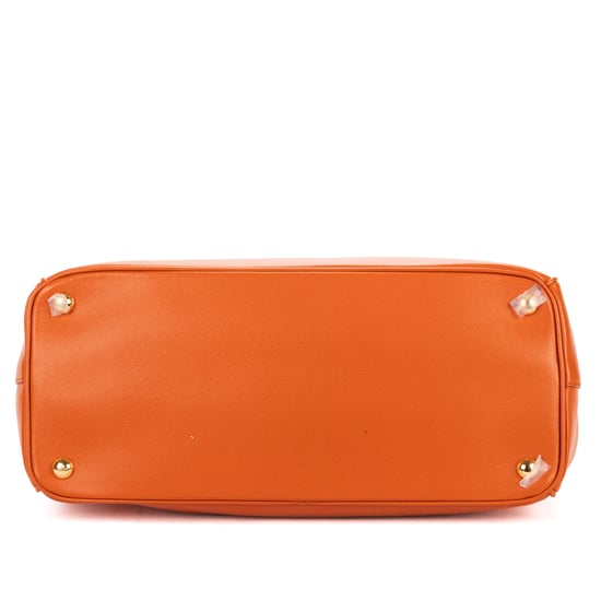Prada Medium Galleria Tote Medium en  naranja Cuero de ternero - Image 6