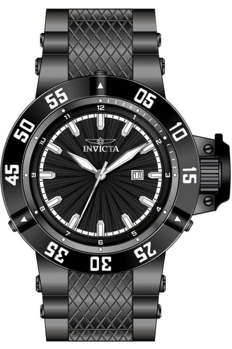 Invicta Subaqua 50794 Reloj de Hombre - Movimiento de Cuarzo - Acero Inoxidable con Esfera Negra - 50 mm - Image 1