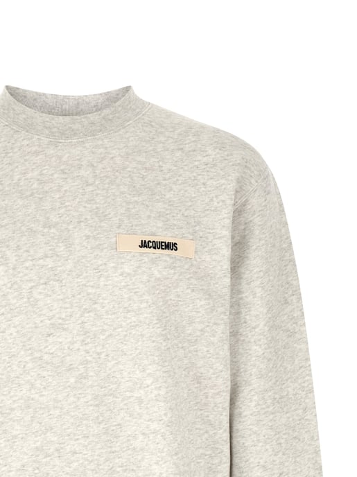 Sudadera de algodón gris Jacquemus - Image 3