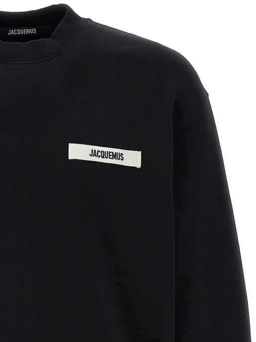 Sudadera negra de algodón Jacquemus - Image 3