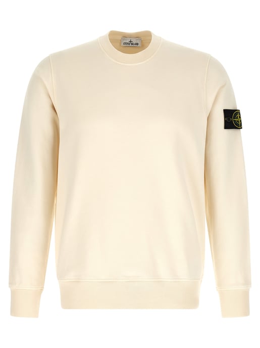 Sudadera de algodón beige Stone Island - Image 1