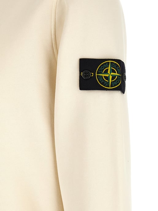 Sudadera de algodón beige Stone Island - Image 5