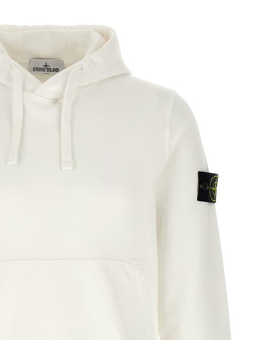 Sudadera de algodón blanca de Stone Island - Image 3