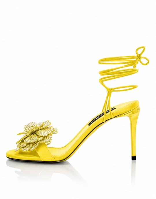 Sandalias De Tacón Alto Flower - Image 3