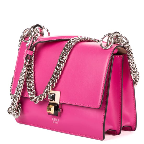 Fendi Kan I Small en  rosa Cuero de ternero - Image 2