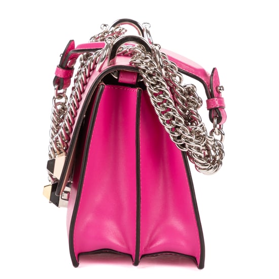 Fendi Kan I Small en  rosa Cuero de ternero - Image 3