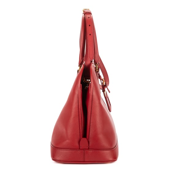 Prada Medium Open Promenade Medium en rojo Cuero de ternero - Image 4