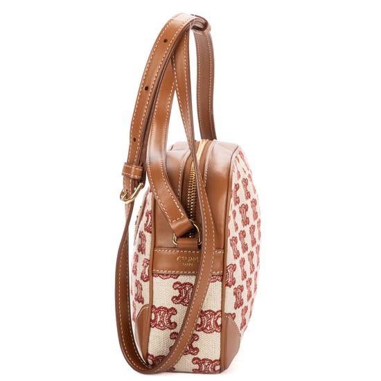 Celine Camera Crossbody en beige Lienzo - Image 3