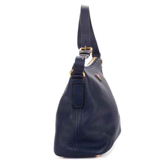 Prada Foldover Crossbody  en  Marina Cuero de ternero - Image 3
