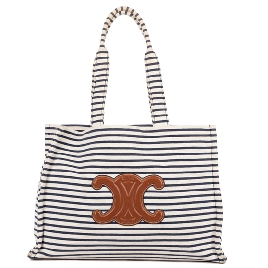 Celine Cabas Thais Tote en blanco Lienzo - Image 1