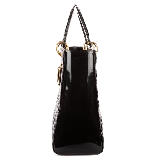 Dior Large Lady Dior Large en negro Cuero de ternero - Image 3
