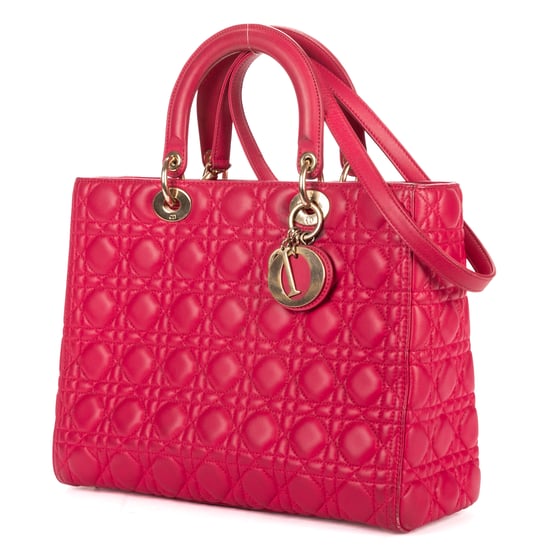 Dior Large Lady Dior Large en rosa Cuero de ternero - Image 2