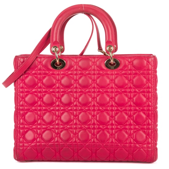 Dior Large Lady Dior Large en rosa Cuero de ternero - Image 5