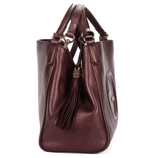 Gucci Soho Tassel en Borgoña Cuero de becerro - Image 4