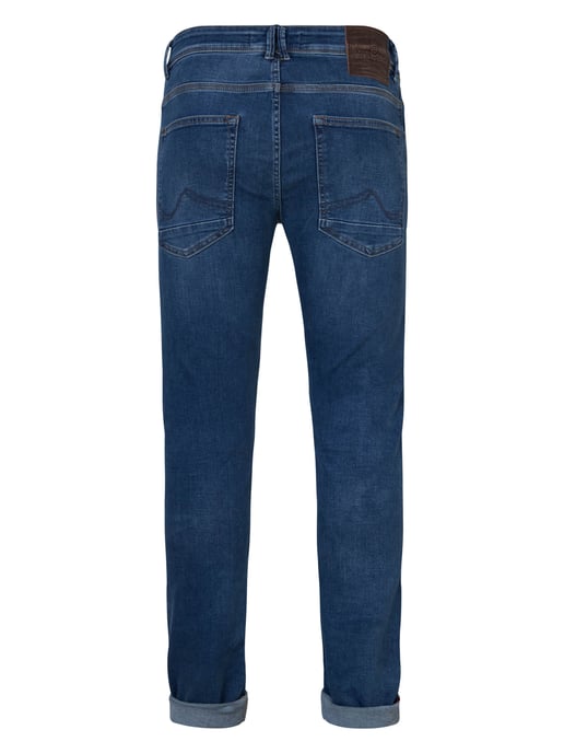 Petrol Industries - Seaham Classic Slim Fit Jeans - Dark Green - Image 2