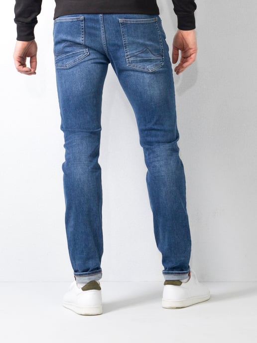 Petrol Industries - Seaham Classic Slim Fit Jeans - Dark Green - Image 4